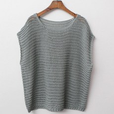 봉봉스토리 카키고리 니트 상의 임부복