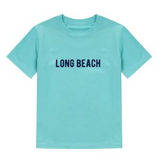 兒童青少年抗菌防磨衣短袖T恤 寬鬆版型 海灘裝 LE21-12