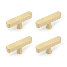 EASYWAY 1孔金色家具把手, 4個