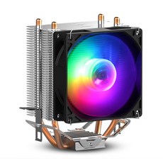 쓰리알시스템 Socoool RGB CPU COOLER, RC90, 1개