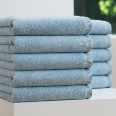 GUY LAROCHE 柔軟藝廊飯店毛巾 200g 竹纖維, 薄荷藍, 10個