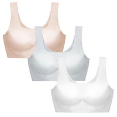 CL STORY 女童無痕運動內衣 3件組