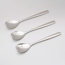 Table Art 兒童叉匙組, 亮面銀色, 3入