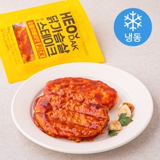 허닭 PICK 닭가슴살 소스 스테이크 숯불바베큐맛 (냉동), 100g, 1개입, 5개