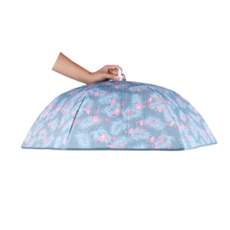 一鍵式折疊式保溫保冷飯桌蓋 紅鶴圖案, 1個