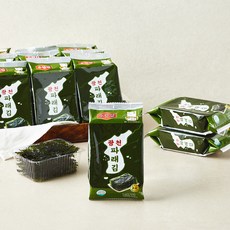 수정김 광천 파래김, 4g, 16개, 1개입