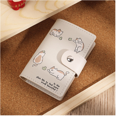 Yetta here 可愛動物卡片照片夾錢包