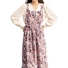 바른리빙 프시케 원피스 앞치마, 블루, 1개