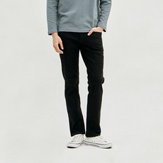 jambangee 男式黑色普通水洗緊身長褲 IG BV JM1DIG904-BV