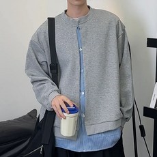德普羅商務 男士獨特後開衩襯衫疊穿開襟衫大學T