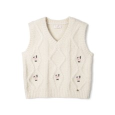 Perimitz 女童可愛花朵刺繡背心 P2140K46339