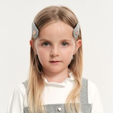 MaritheFrancoisGirbaud 三角形Logo髮夾 2入