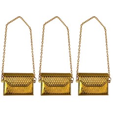 Mazing Choice 包包迷你模型 3 3入, 金色