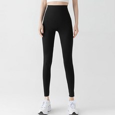 양놀 여성용 하이웨스트 요가 필라테스 9부 레깅스