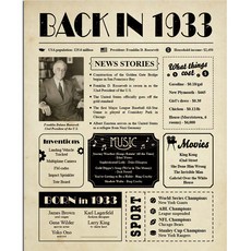 復古黑白海報 14