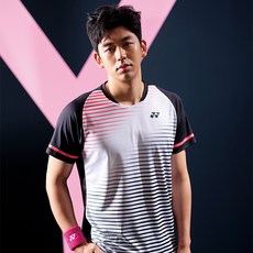 YONEX 男士羽毛球短袖T恤 213TS007