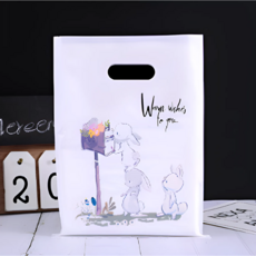 Mamiroo 可愛亮點禮品包裝塑膠提袋 設計06, 混合顏色, 50個