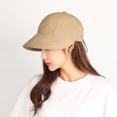 Tingall 女性登山圓邊帽, 深米色