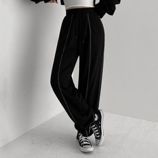 플랜데이 여성용 절개 스티치 트레이닝 팬츠 숏