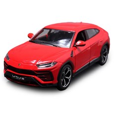 Maisto 1:24 藍寶堅尼 Urus 合金模型車 紅色, 1個