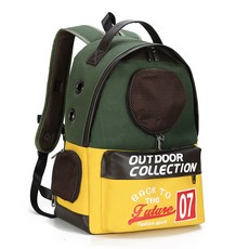 DOGnCATs寵物休閒後背包 PET-3045, 黃色