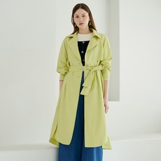 미니멈 여성용 와이드 카라넥 오버핏 트렌치 코트 (23SS 백화점 단독 정상)