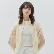 키르시 플레인 울트라라이트 크롭 윈드 브레이커