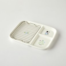 Modern House Kichi Kichi Cat Pom Pom 炸豬排盤 + 鐵絲網套裝, 混色, 1組