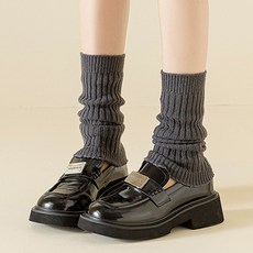 DeepTalk 女款羅紋針織暖腿套 襪套 DT0296