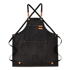 Youngmarket 帆布圍裙 黑色 1個