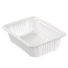 쿡앤락 일회용 실링용기 950ml 백색 몸통, 1개입, 800개