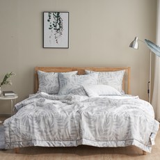 Blancview Elio 被套+枕套套組, 灰色