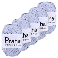 마마니트 프라하 뜨개실, 23 그레이블루, 5개