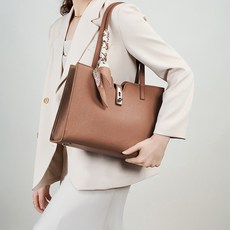 아비가일 토트 숄더백 + 스카프 세트