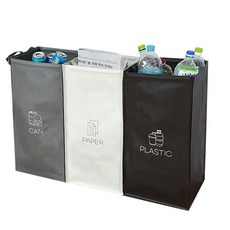 分類回收籃 3入, 混色, 1組