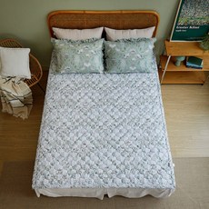 로라애슐리 멜리사 60수 모달 논슬립 패드, 그린