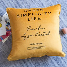 Moment現代字樣靠枕 CJ-BR60, 混色