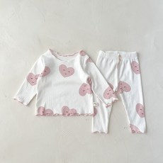 BEBENIZ 圖案印花居家服衣服褲子套裝