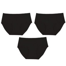 puddingunderwear 女童用布丁三角內褲3件組