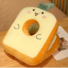 송딩 편안한 책상 베개 빵, 오렌지, 1개