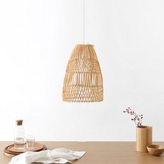 MARKET B PASAR 藤編吊燈燈罩 D31 CR0075, 單一顏色