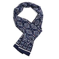 男士 WIMAC Yutema 印花長圍巾