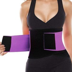 어뮤즈하우스 여성용 스포츠 벨트 산후 복부 코르셋 퍼플, 1개