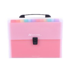 ZENOWIN大容量A4風琴文件文件包 26格, 透明度, 1個