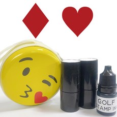 애플 골프공 스탬프 세트, TRUMP B, 1세트