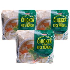 치킨향 쌀국수 4p, 240g, 3개