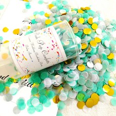 글로리빙 파티 꽃가루 컨페티폭죽 25g, 2개, 색상22