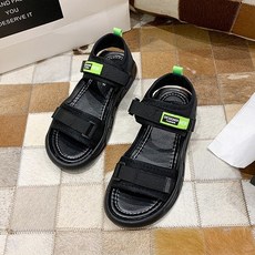 女士 Hachimol 彩色 Garoon 涼鞋 WH-2315161, 黑色, 270