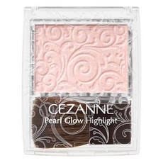 CEZANNE 珍珠光澤打亮 2.4g, 1個, 04 Shell Pink