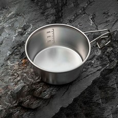 KEEP 스텐 원형 시에라컵 350ml, 실버, 1개